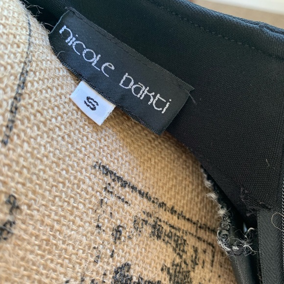 Nicole Bakti full length black dress, Small - Picture 7 of 12